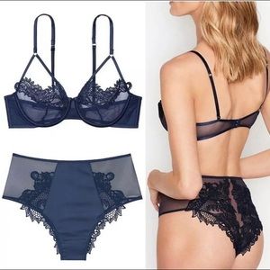 Victorias Secret Luxe Lingerie  Bra set new with tags